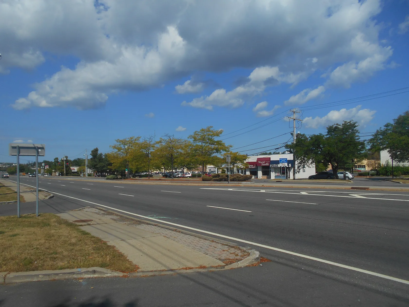 Route 59 in Nanuet, New York